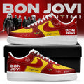 Custom Bon Jovi Forever Tour 2026 Signature Sneakers Rock Fans Shoes Bon Jovi Merch Best Gifts - Loomnari