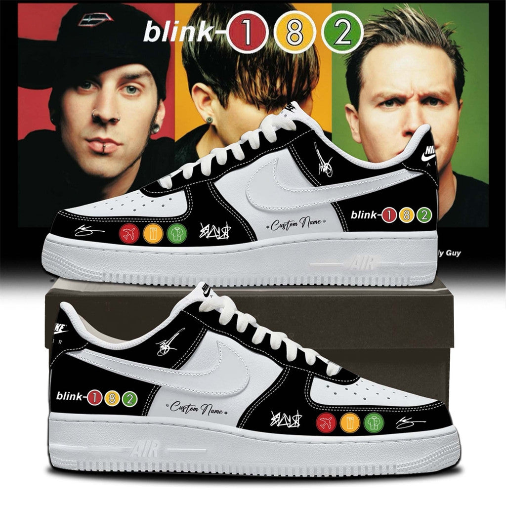 Personalized Blink-182 Merch 2026 Take Off Your Pants And Jacket 25Th Anniversary Day Sneakers - Loomnari