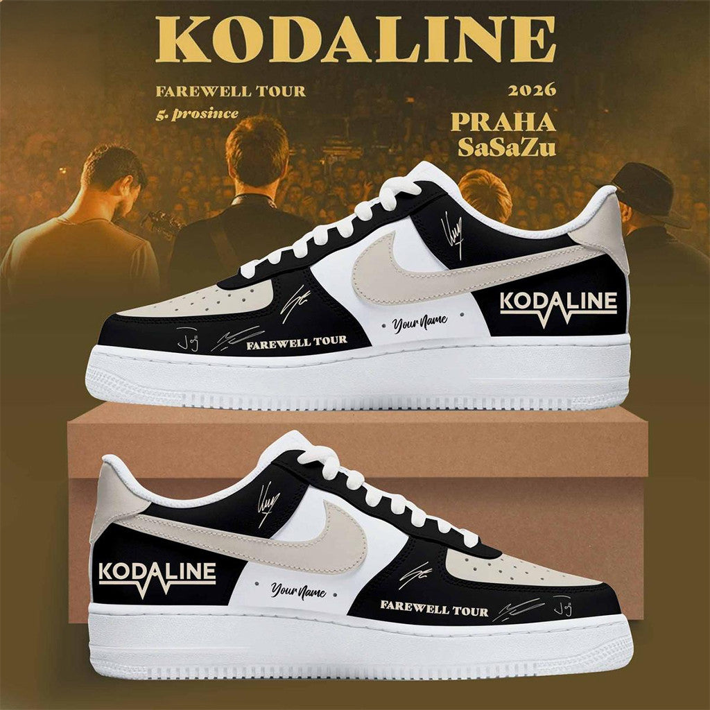 Custom Name Kodaline Farewell Tour 2026 Shoes Sneakers Signature Kodaline Merch Fan Gifts - Loomnari