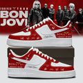 Personalized Bon Jovi Forever Tour Signature Sneakers Rock 2026 Bon Jovi Merch Gift For Dad - Loomnari