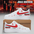 Personalized Jonas Brothers The Burning Up Tour 2026 Shoes Sneakers Jonas Brothers Merch Signed - Loomnari