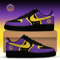 Personalized Los Angeles Sparks X Back 2 Black Shoes Sneakers LA Sparks Merch Gift For Fans - Loomnari