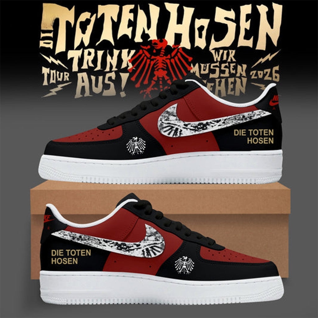 Die Toten Hosen Bis Zum Bitteren Ende Shoes Sneakers 2026 Die Toten Hosen Merch Rock Fan Gifts - Loomnari