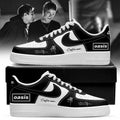 Oasis Don't Look Back In Anger Signature Shoes Sneaker 2026 Oasis Band Merch Gift For Fans - Loomnari