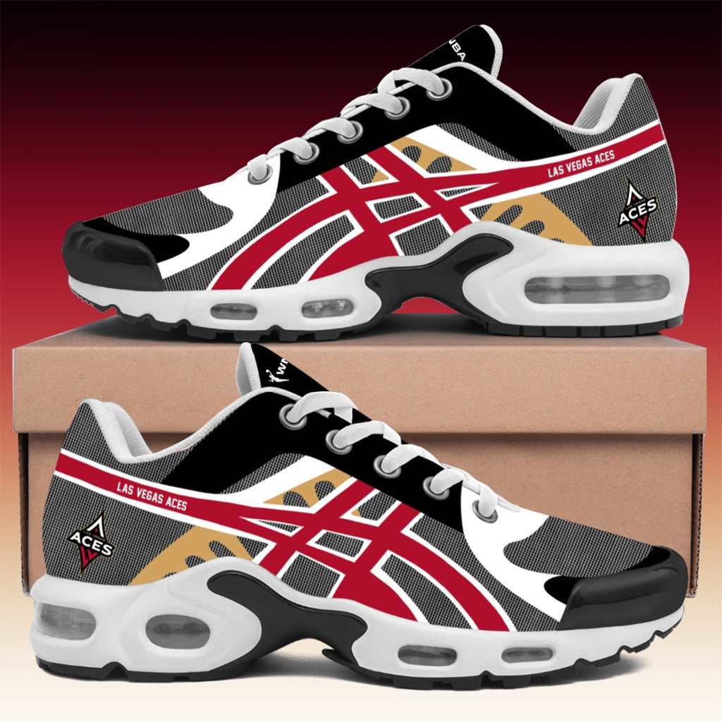 Las Vegas Aces WNBA 2026 Shoes Sneakers LV Aces Merch Basketball Lover Gifts For Besties - Loomnari