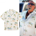 Grand Theft Auto VI Brian Heder Tropical Palm Tree Hawaiian Shirt GTA 6 Merch Gift For Stepdad - Loomnari