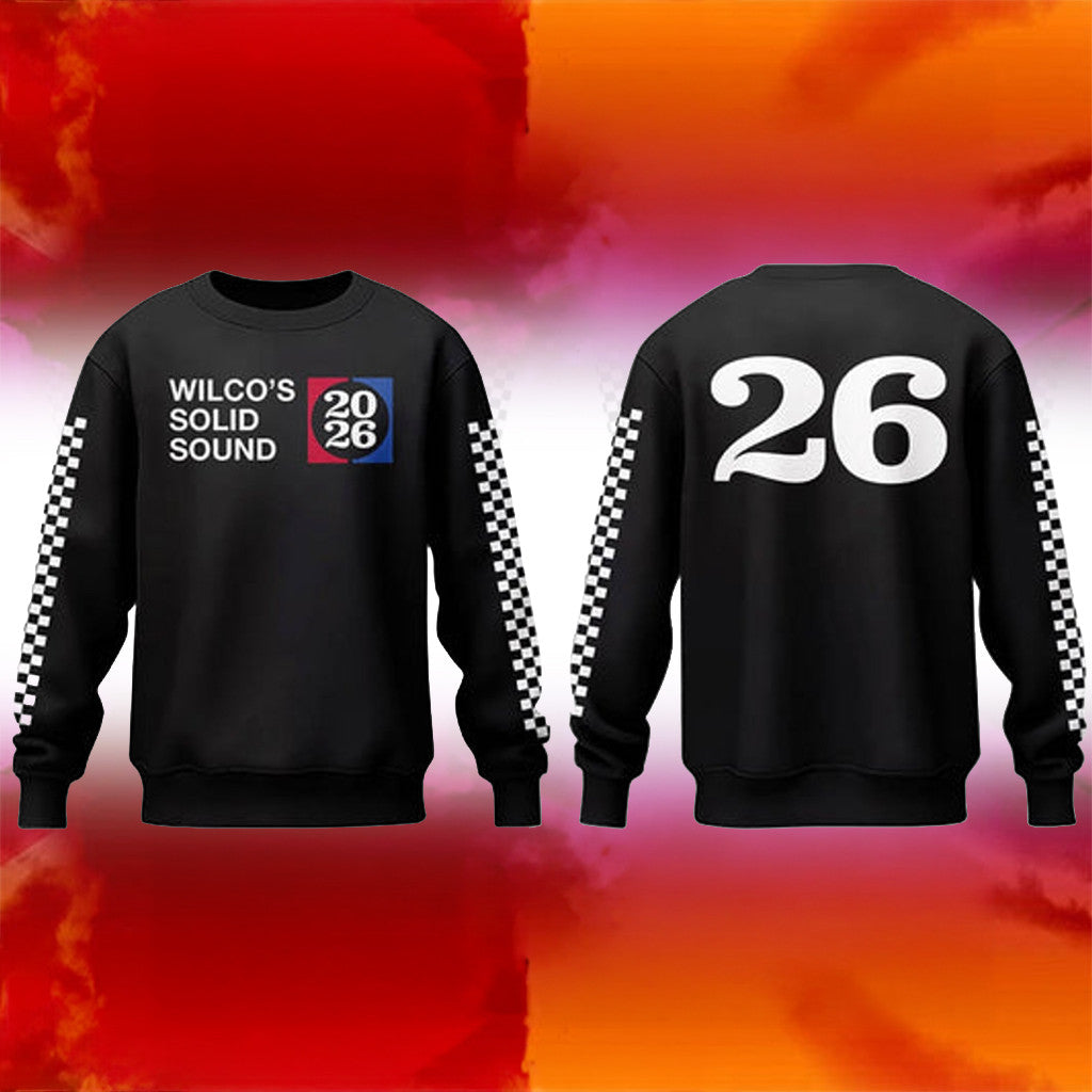 Wilco Merch Solid Sound 2026 Finish Line Sweatshirt Presents For Music Lovers - Loomnari