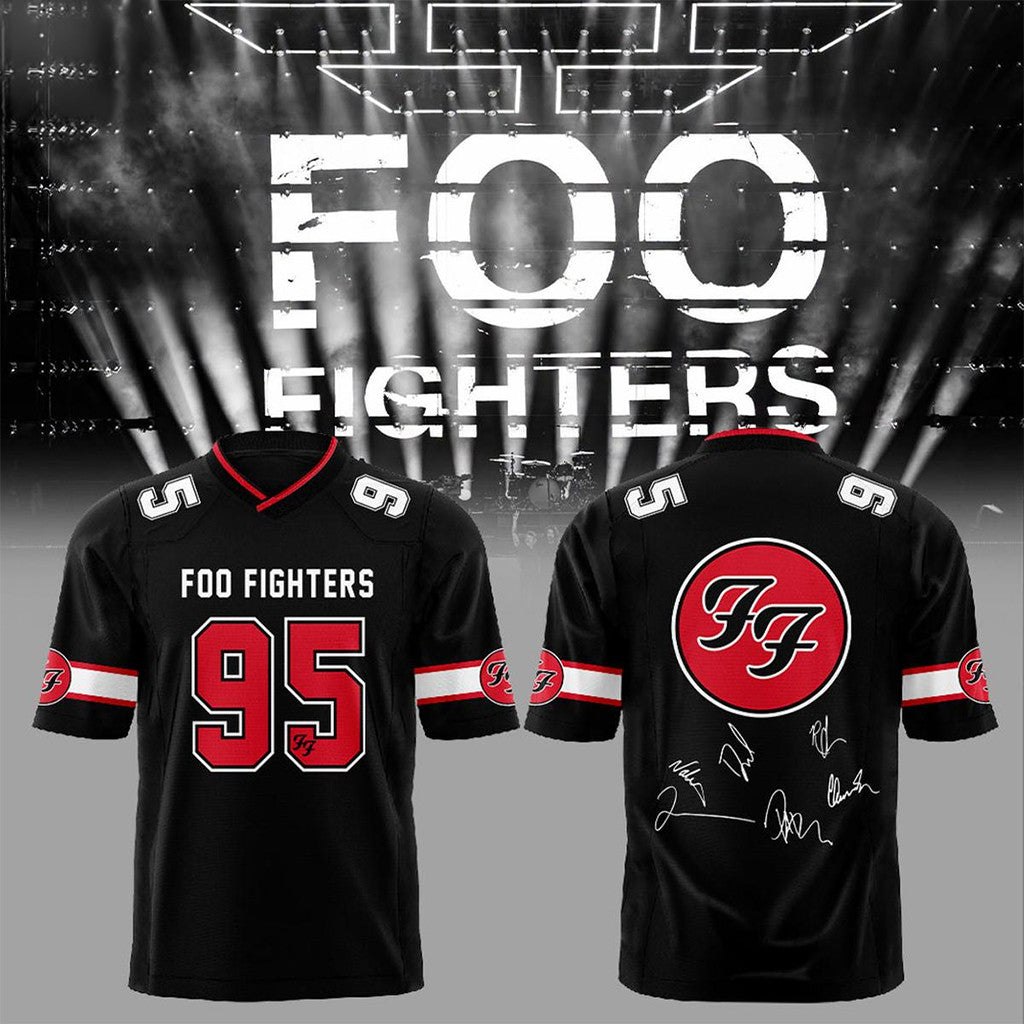 Foo Fighters Take Cover Tour 2026 Evokes Memories Of The Band Jersey Foo Fighters Merch Signed - Loomnari