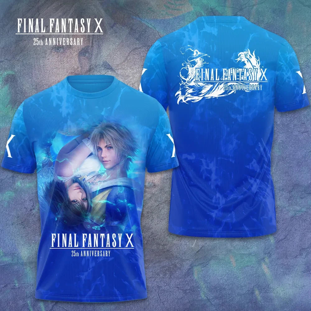 Final Fantasy X 25th Anniversary T-Shirt 2026 Final Fantasy X Merch Best Gift For Brothers - Loomnari