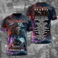Iron Maiden 2026 World Tour Merch Iron Maiden Run For Your Lives Tour Shirt Gift For BFF - Loomnari