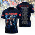Iron Maiden Tour 2026 Merch Run For Your Lives Tour T-Shirt Gift For Heavy Metal Fans - Loomnari
