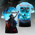 Iron Maiden World Tour 2026 Merch Iron Maiden Run For Your Lives Tour T-Shirt Gift For Fans - Loomnari