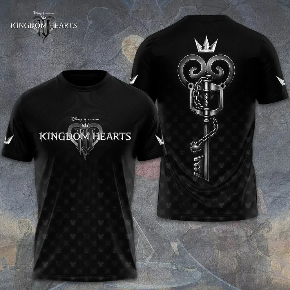 Kingdom Hearts IV Merch 2026 Keyblade Weapon T-Shirt Best Gift For Video Game Lovers - Loomnari