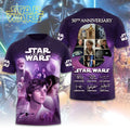 Star Wars 50th Anniversary Merch Star Wars A New Hope T-Shirt Signature Gift For Husband - Loomnari