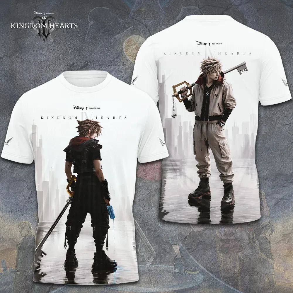Kingdom Hearts IV Merch 2026 Sora T-Shirt Gifts For Game Lover Present For Brothers - Loomnari