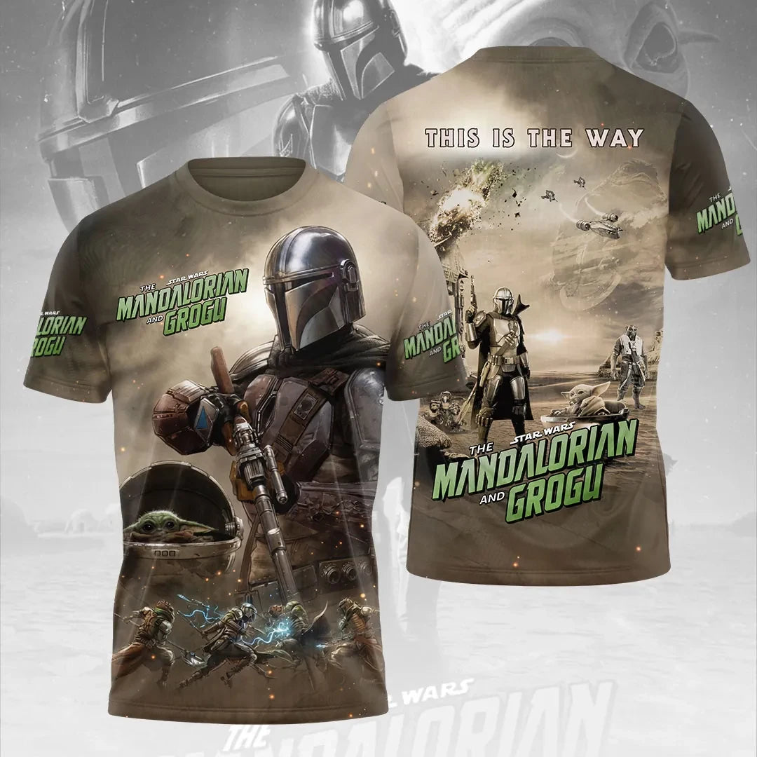 Star Wars The Mandalorian And Grogu T-Shirt This Is The Way Shirt Star Wars Merch 2026 - Loomnari