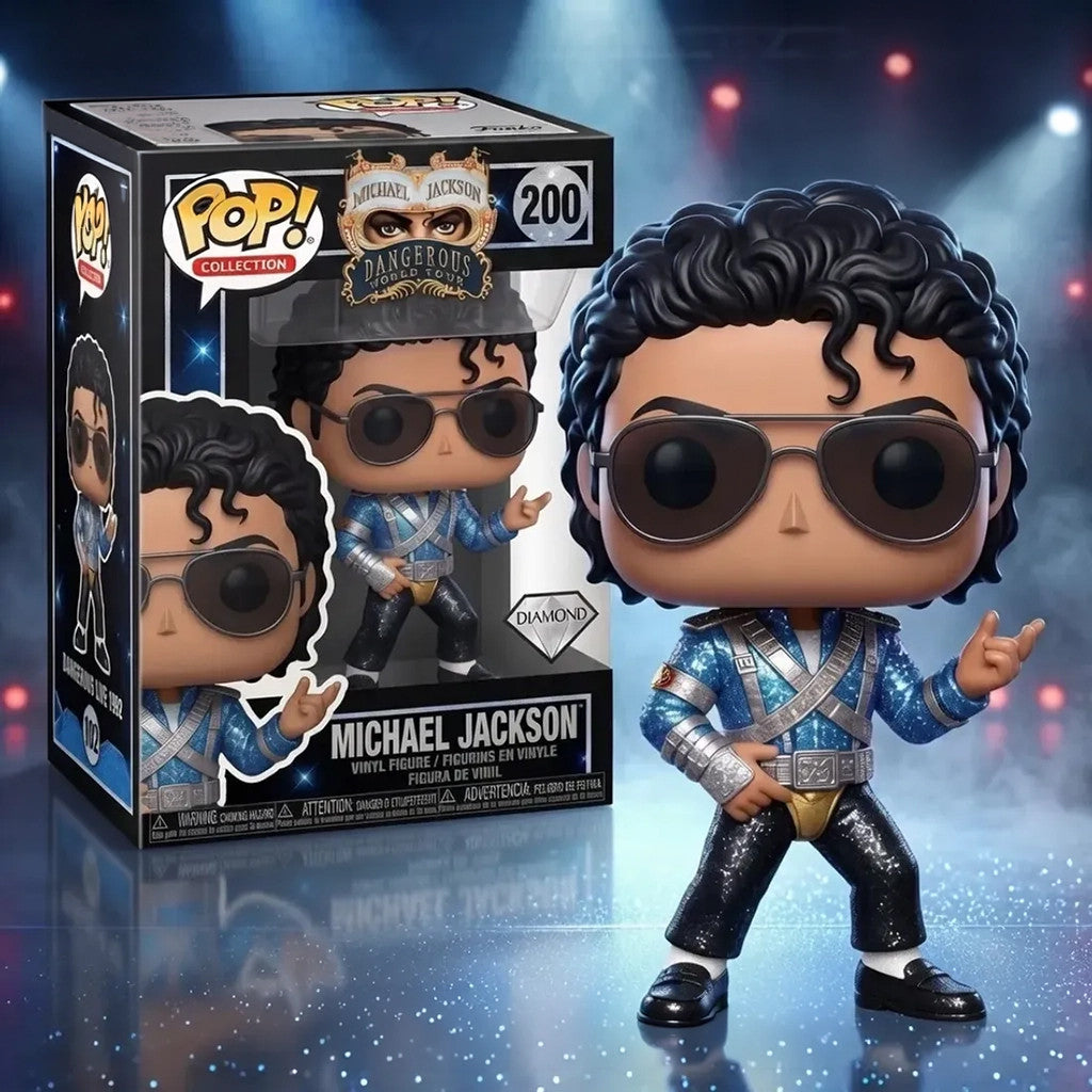 Michael Jackson Dangerous Tour Diamond Funko Pop 2026 Michael Jackson Merch Fan Gifts - Loomnari