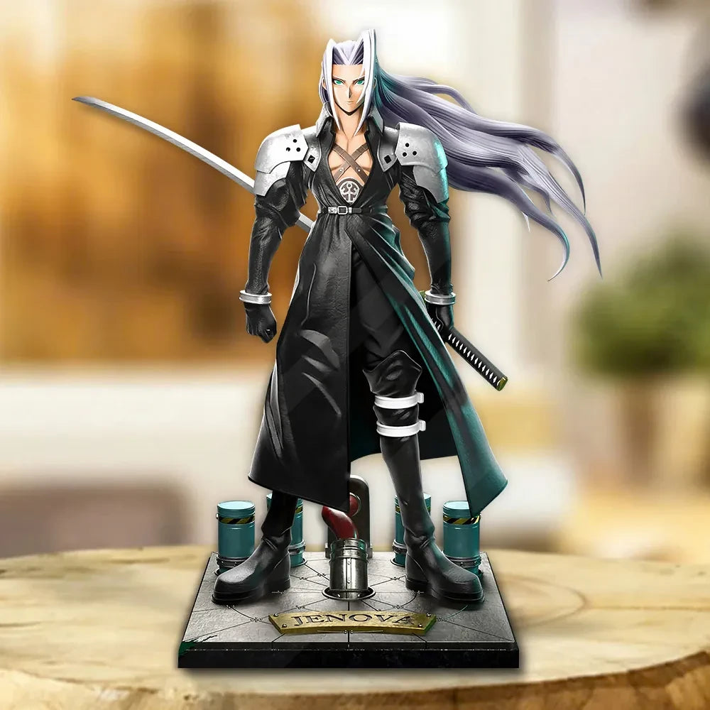 Final Fantasy VII X Sephiroth 30th Anniversary Acrylic Plaque FF7 Rebirth Merch Husband Gifts - Loomnari