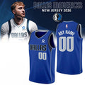 Personalized Dallas Mavericks 2026 New Blue Basketball Jersey Mavericks Merch Fan Gifts - Loomnari