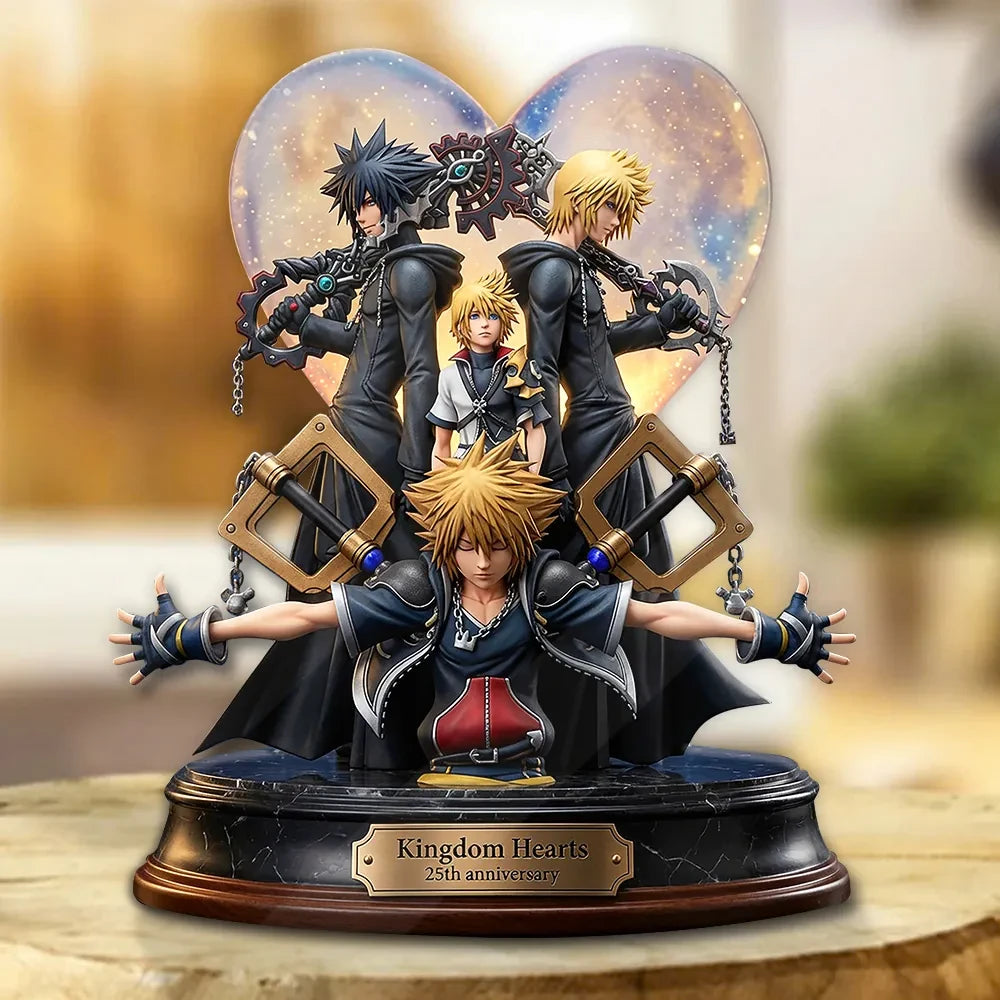 Kingdom Hearts 25th Anniversary Acrylic Plaque 2026 Kingdom Hearts Merch Best Gift For Sisters - Loomnari