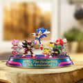 Sonic The Hedgehog 35th Anniversary Acrylic Plaque 2026 Sonic The Hedgehog Merch Gamer Gift - Loomnari