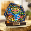 Sonic The Hedgehog 35th Anniversary Acrylic Plaque Sonic The Hedgehog Merch Present For Brother - Loomnari