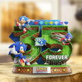 Sonic The Hedgehog 35th Anniversary Merch 2026 Sonic Forever Fast Acrylic Plaque Gamer Gifts - Loomnari