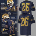 Notre Dame Fighting Irish 2026 Shamrock Series Football Jersey Notre Dame Merch Fan Gifts - Loomnari