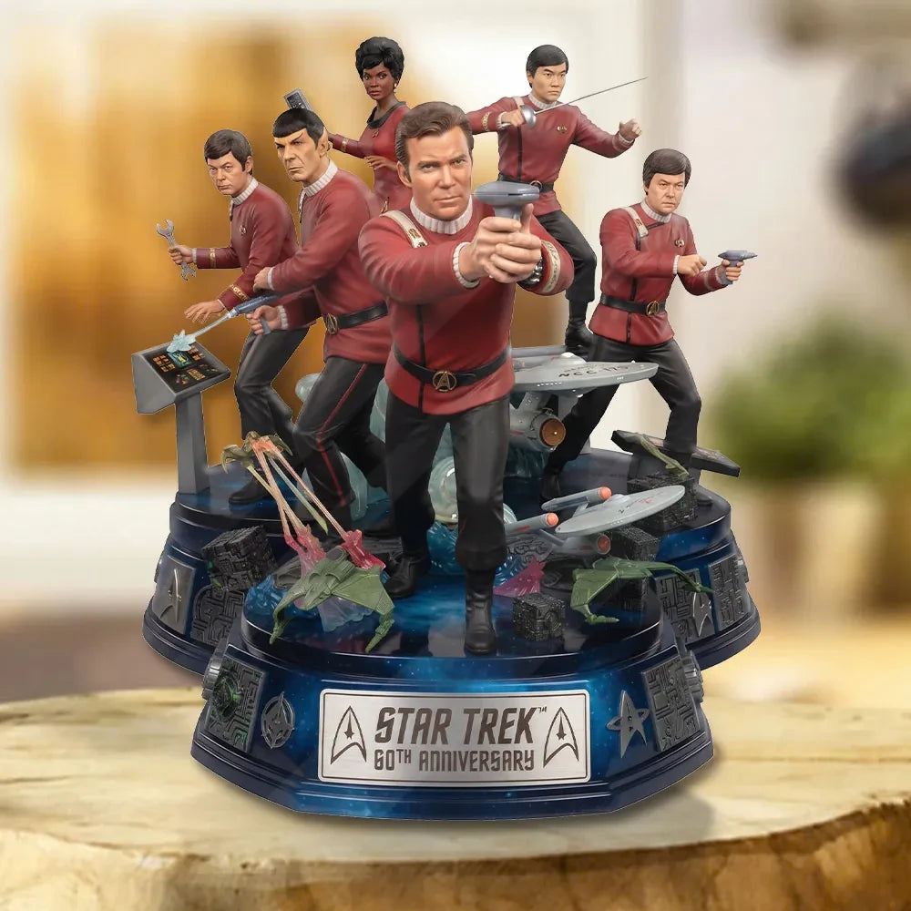 Star Trek 60th Anniversary Acrylic Plaque Star Trek Merch Display Decor Ideas 2026 - Loomnari