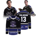 System Of A Down x LA Kings Europe Tour 2026 Hockey Jersey #13 Malakian Jersey Fan Merch - Loomnari