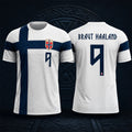 Erling Braut Haaland Jersey Shirt #9 Norway World Cup 2026 Merch Norse Celtic Knotwork Jersey - Loomnari