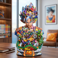 Personalized Dragon Ball 40th Anniversary Acrylic Plaque Anime Warrior Saga Dragon Ball Merch - Loomnari