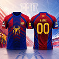Personalized FC Barcelona Spider Man Crossover Design Jersey Shirt 2026 Fan Gear Gift For Men - Loomnari