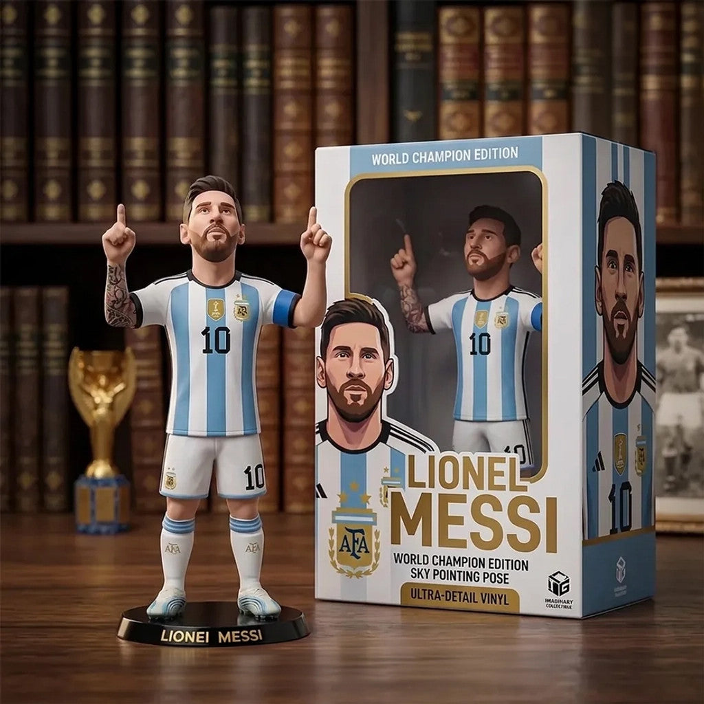 Lionel Messi Argentina World Champion Funko Pop #10 Lionel Messi Merch Gift For Football Fans - Loomnari