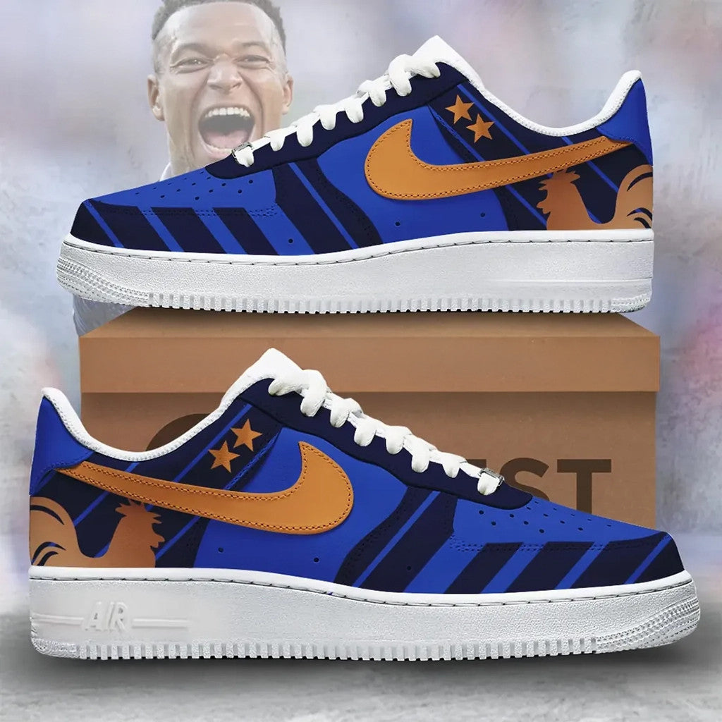 France Soccer World Cup 2026 Blue Shoes Sneakers France National Team Merch FIFA Gear - Loomnari