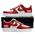 Personalized Bon Jovi Forever Tour 2026 Shoes Sneakers Bon Jovi Merch Gift For Music Fans - Loomnari