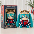 Viking Miku Norway Football Number 9 Erling Haaland Plush Pillow Hatsune Miku Merch Fan Gifts - Loomnari