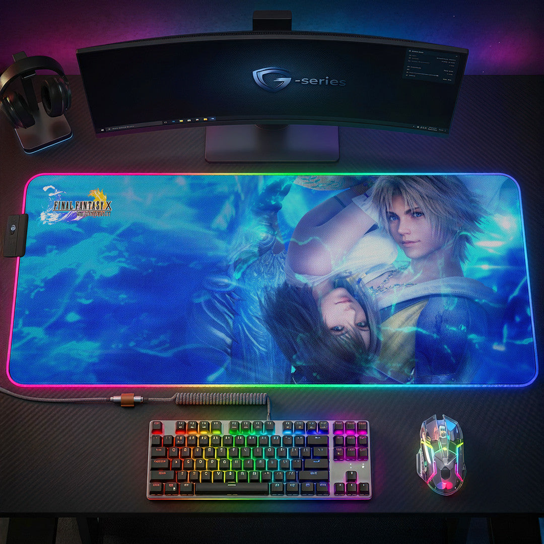 Final Fantasy X Merch 2026 FF5 25th Anniversary Gaming Desk Mat Gamer Gift For Brothers - Loomnari