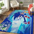 Sonic the Hedgehog 35th Anniversary Area Rug 2026 Sonic the Hedgehog Merch Game Lover Gifts - Loomnari