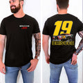 #19 Chase Briscoe Graphic T-Shirt Chase Briscoe Merch Gift For NASCAR Racing Fan - Loomnari