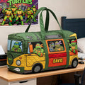 Personalized Teenage Mutant Ninja Turtles Party Wagon Duffle Bag TMNT Merch Gift For Brothers - Loomnari
