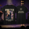 Bonnie Tyler Rest In Peace 2026 Total Eclipse Memorial T-Shirt The Female Rod Stewart Shirt - Loomnari