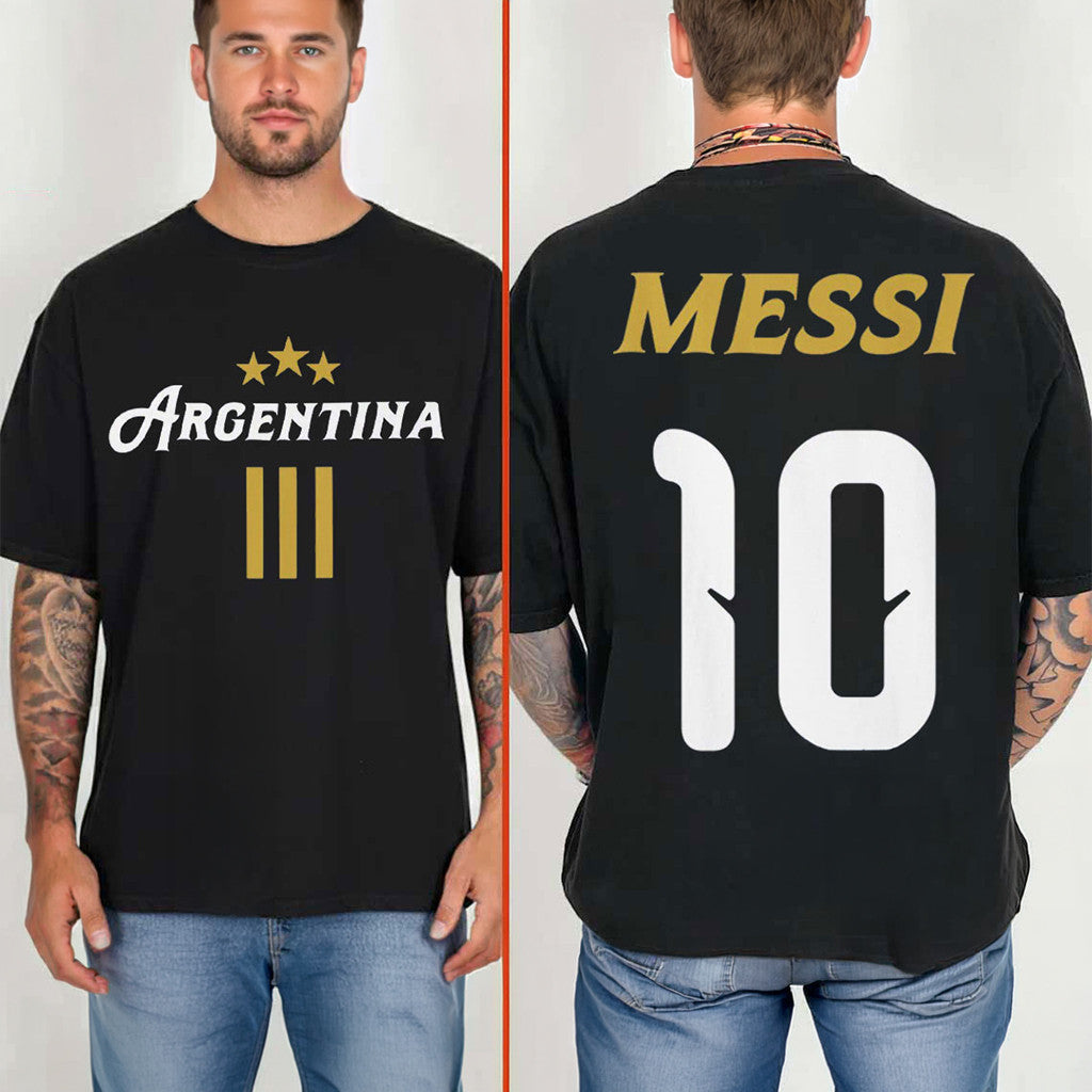 Messi Argentina World Cup 2026 T-Shirt #10 Lionel Messi Merch Best Gift For Fans - Loomnari