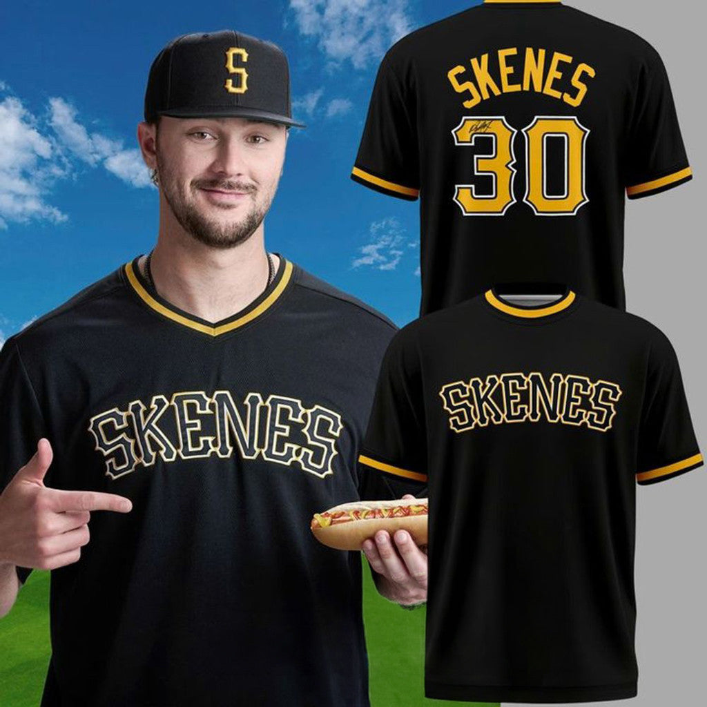 Pittsburgh Pirates #30 Paul Skenes Shirt 2026 Pirates Merch Gift For Baseball Fans - Loomnari
