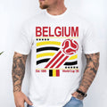 Belgium Soccer World Cup 2026 Retro 90s T-Shirt Belgium Team Merch Gift Ideas For Husband - Loomnari