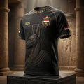 Egypt World Cup 2026 Merch Anubis Emblem Football T-Shirt Gift For Egypt Team Fans - Loomnari