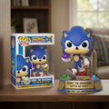 Sonic the Hedgehog 35th Anniversary Merch 2026 Sonic Gotta So Fast Funko Pop Display Decor - Loomnari