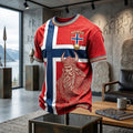 Norway World Cup 2026 Merch Norway Football Nordic Viking Warrior T-Shirt Gift For Fans - Loomnari