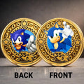 Sonic The Hedgehog 35th Anniversary Commemorative Coin Sonic The Hedgehog Merch Cool Gifts 2026 - Loomnari