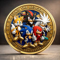 Sonic The Hedgehog 35th Anniversary Merch 2026 Sonic The Hedgehog Commemorative Coin Best Gifts - Loomnari
